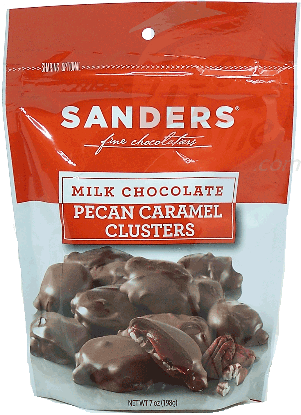 Sander's  milk chocolate pecan caramel clusters Full-Size Picture